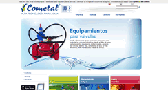 Desktop Screenshot of cometal.es