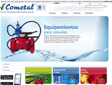 Tablet Screenshot of cometal.es